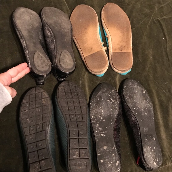 Bundle of 4 pairs of used flats all size 6.5 - Picture 7 of 7